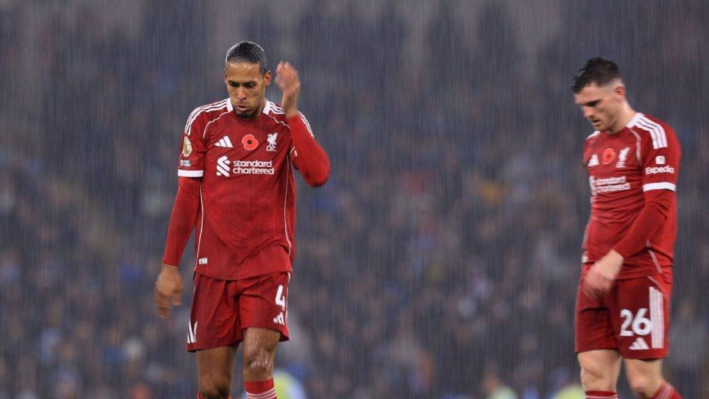 Liverpool’s Slot: ‘Obvious and clear’ VAR wrong on Van Dijk