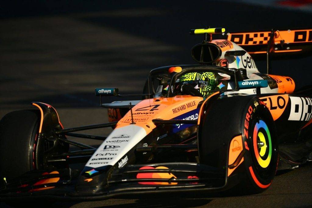 The steering wheel change that has helped Norris in F1 2025