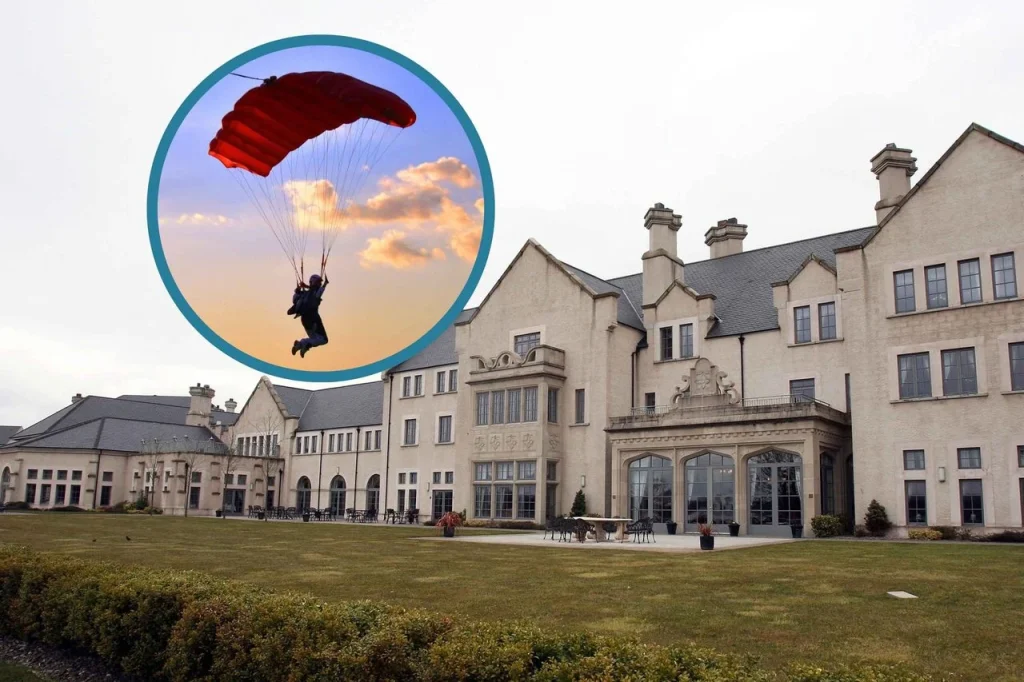 Paraglider Collides with Upscale Hotel: Latest News from the UK