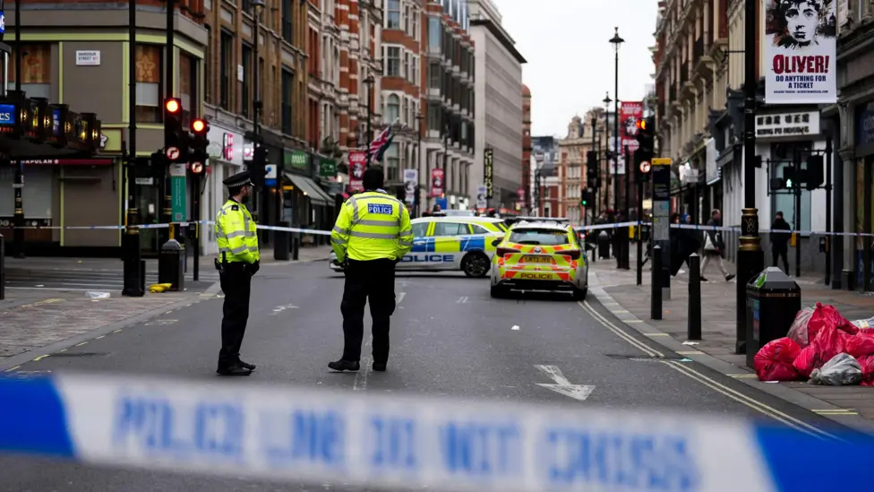 Alcohol fuelled rampage in London