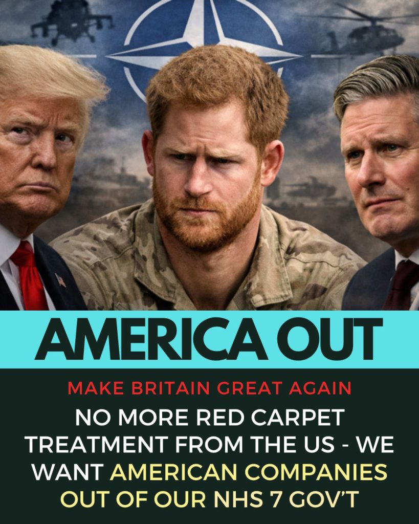 We want American companies out of our NHS & Government