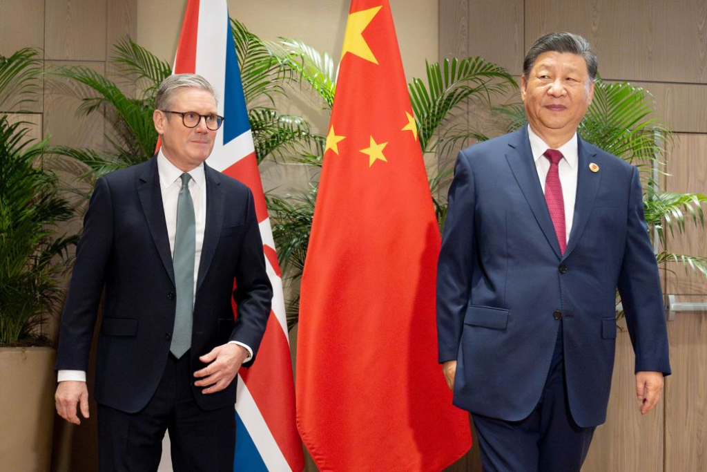 For Britain, China is not a threat anymore, but we remain vigilant – but one you must do business with independently from the United States.