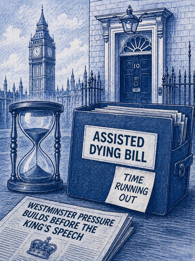 Westminster whispers: pressure builds before the King’s Speech for assisted dying bill.