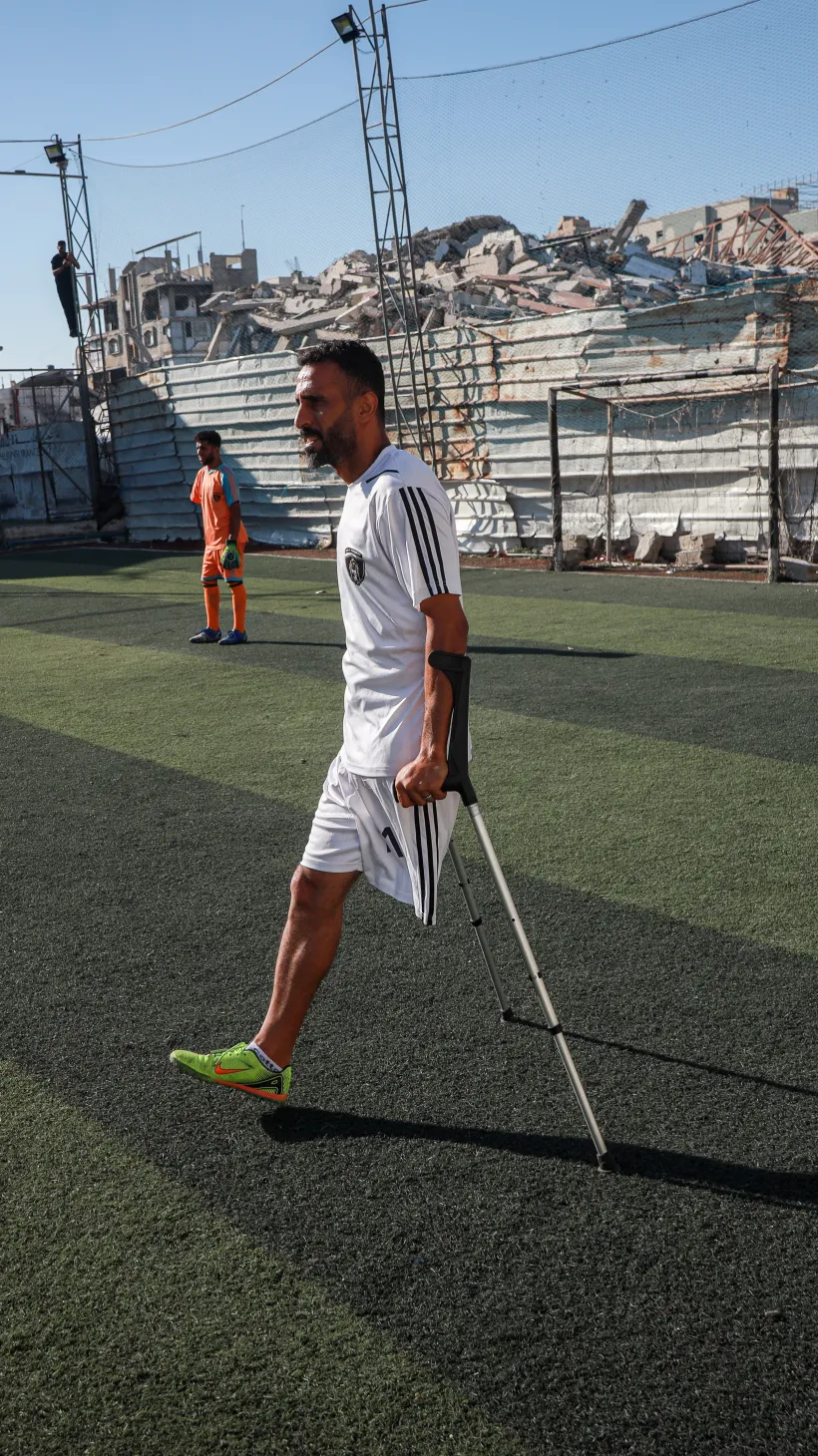 Gaza Irada training session