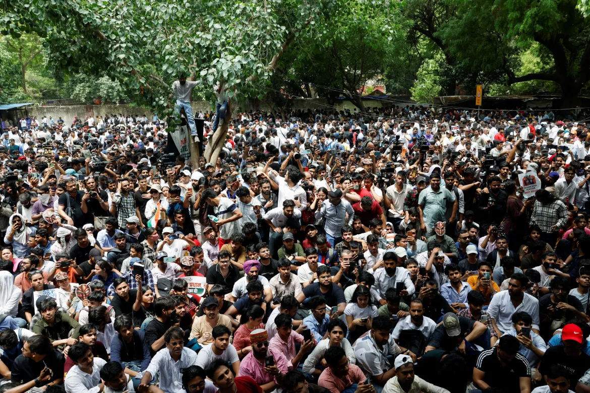 Youth-led satire: Cockroach Janta Party protests exam system failures