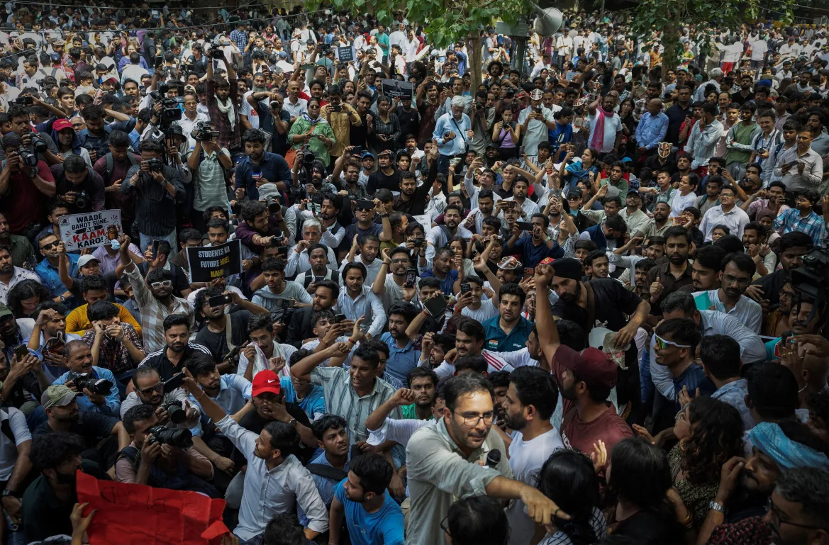 Youth-led satire: Cockroach Janta Party protests exam system failures