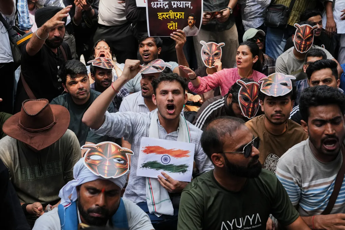 Youth-led satire: Cockroach Janta Party protests exam system failures