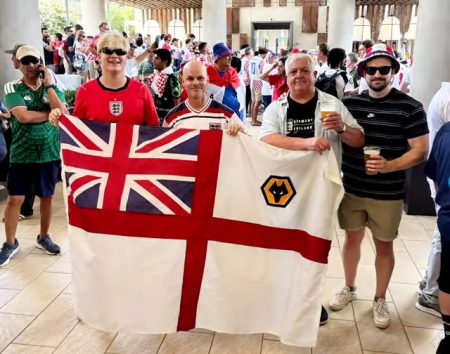 LIVE German 2025 Election WTX News England fans from Mexico 1986 reunite in the USA