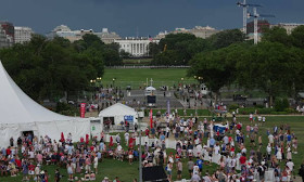 Trump’s July 4 speech proceeds after National Mall evacuation due to storms Trump’s July 4 speech proceeds after National Mall evacuation due to storms