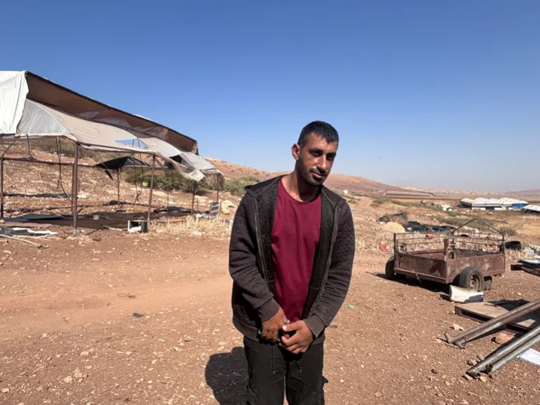 Thaer Bisharat is always fearful of attack by Israeli settlers or soldiers [WTX News]