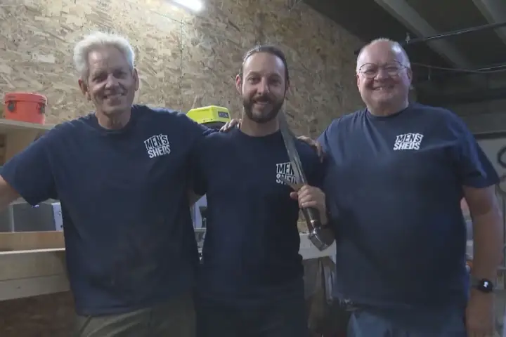 Member of Men's Sheds Lethbridge and Coaldale raises cancer awareness WTX News MENS SHEDS 2026