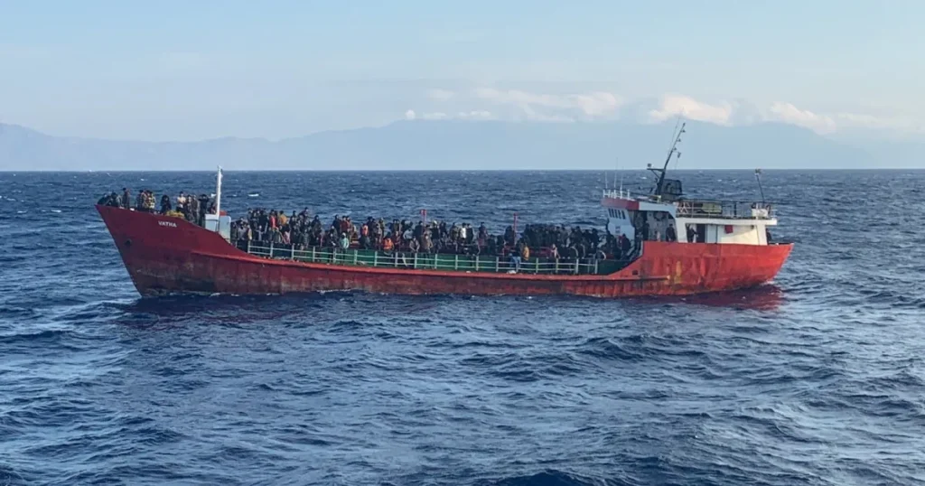 One dead and 25 missing after migrant boat sinks off Greek island One dead and 25 missing after migrant boat sinks off Greek island
