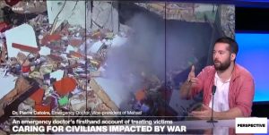 Doctors warn of challenges faced by aid workers targeted by Israel WTX News Emergency doctor on the challenges of caring for civilians in conflict zones