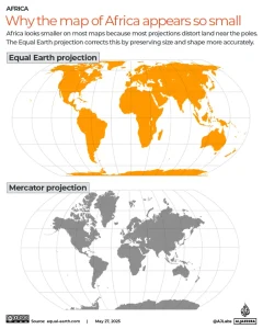 INTERACTIVE Africa map equal earth projection mercator 1748347339