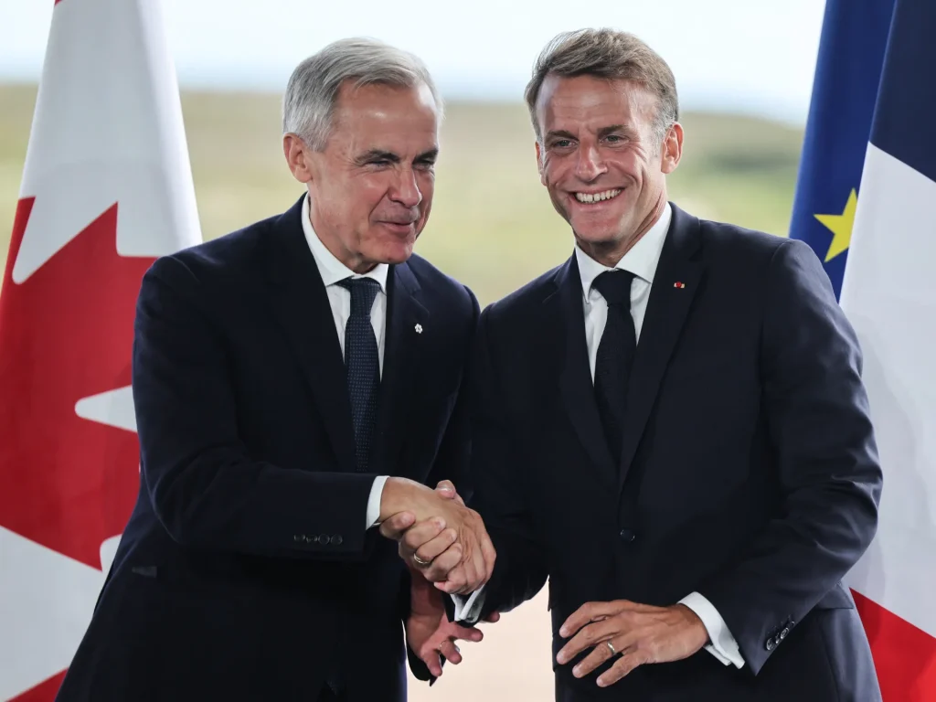 Macron and Carney unveil plans to strengthen Canada-France ties
