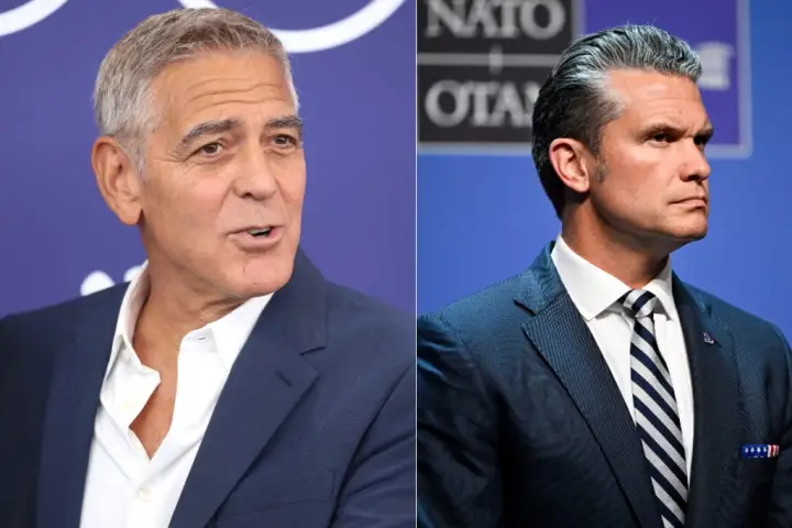 george clooney pete hegseth