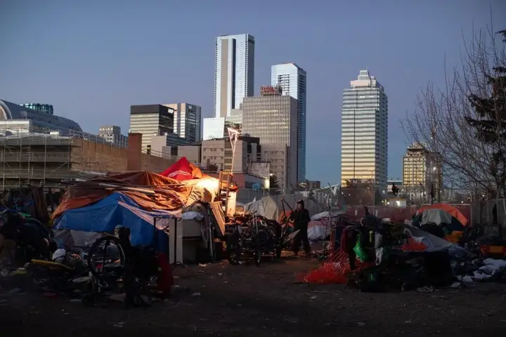 Debate over dedicated encampment sites for the homeless in Edmonton's river valley WTX News 20231230201212 6590c08ad175ba9b2cfa9ef1jpeg