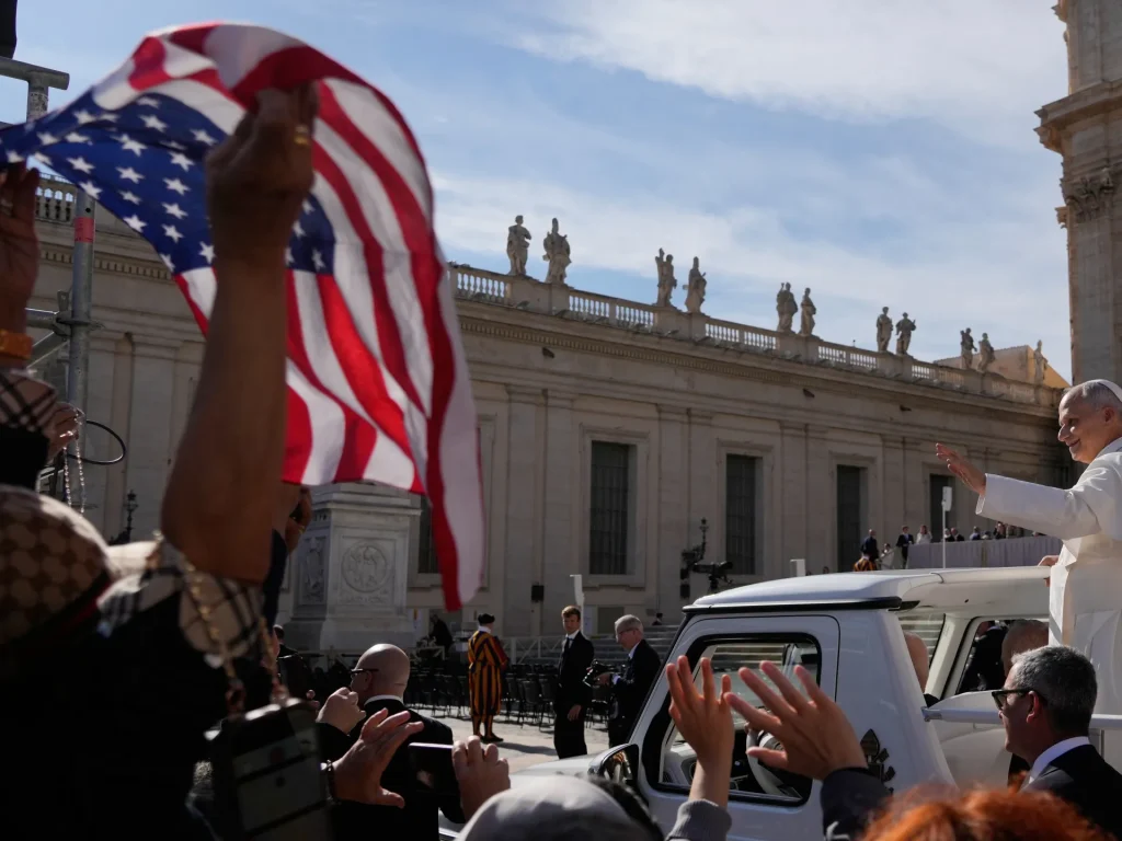 Pope Leo becomes first pontiff to vote in US general election in Chicago Pope Leo becomes first pontiff to vote in US general election in Chicago