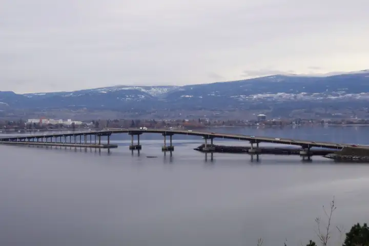 Kelowna W.R. Bennett Bridge Ed Burke