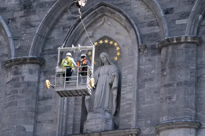 Scaffolding to be removed from Notre-Dame Basilica in Montreal WTX News Notre Dame Basilica e1791667792524
