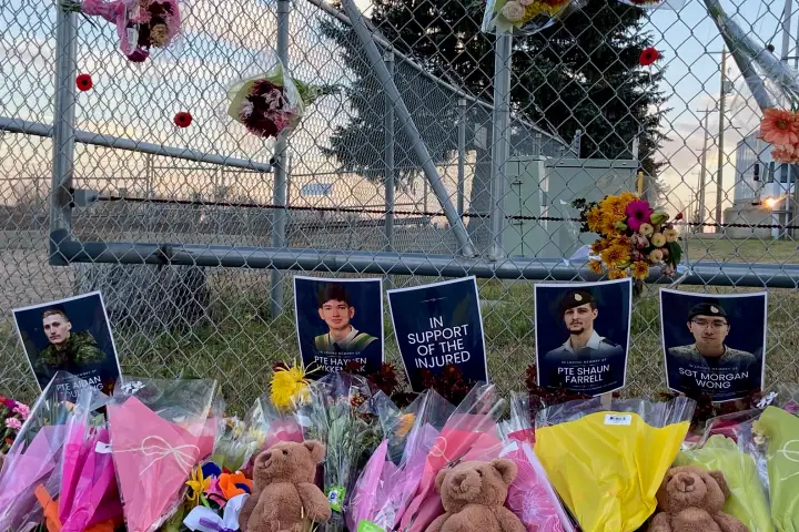 Wainwright community holds prayer vigil to support those affected WTX News image2