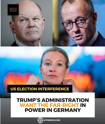 TRUMP’s administration want the far-right in power in Germany